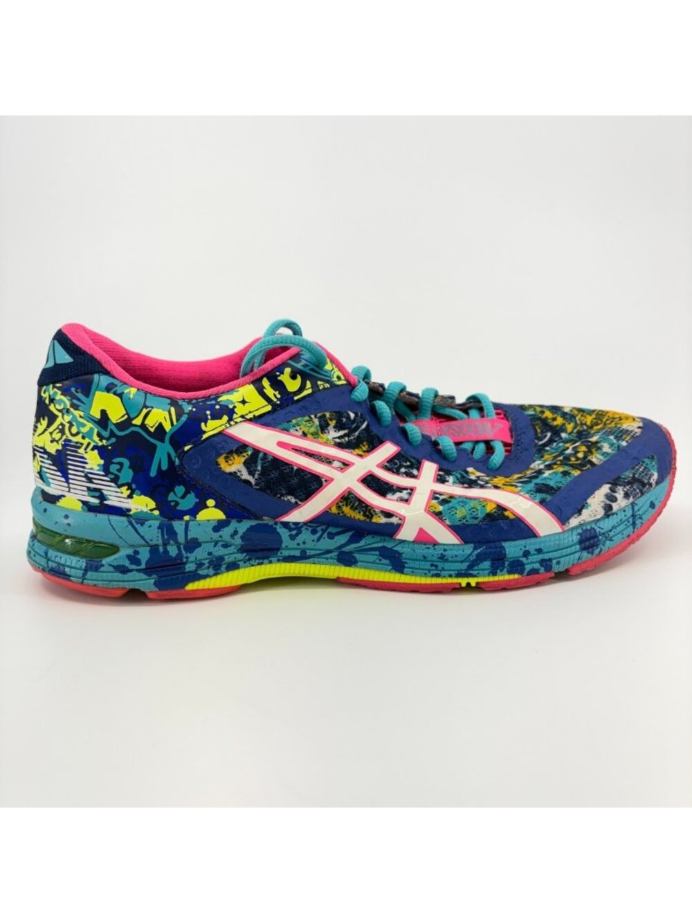 Asics Gel Noosa Tri 11 Womens Size 11 Blue Pink Athletic Running Shoes Sneakers